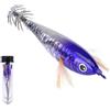 Tufgo ABS Gamberetti Lure 10.7g con perline sonore per mare | Azione ad affondamento lento, profilo realistico di gamberetti, bersaglio calamari e polpi, lunghezza 10 cm