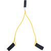 Luxshiny Fascia di Resistenza per Nuoto, Allenamento Tecnica, Giallo