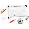 Qianly Porta da Calcio Ganci Leggera | Rapido Montaggio, Porta da Calcio Portatile, Compatta, per Parco, Casa, Allenamento, Ragazzi, Famiglie