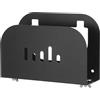 LIFKOME Supporto per Bilancia da Parete in Ferro, Nero, Salvaspazio | Compatibile Bilance Digitali e Body Fat Scale, Uso in Bagno o Dormitorio, Organizer Multifunzione
