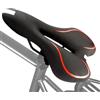 Generic Cuscino per sella bici antiscivolo ergonomico ventilato striscia