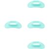 TOPBATHY 4 Pezzi Protezione Labbra per Boccaglio Subacqueo in Silicone | Immersioni e Snorkeling in Acque Fredde, Facile da Pulire, Adatta a Professionisti e Fotografi