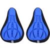 Luocute Cuscino per Sella Bici, Imbottitura in Spugna per Ciclismo, for | Tessuto Traspirante, Design 3D Ventilato, Presa Antiscivolo, per , Cyclette e Cruiser