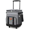 FLCPJGV Borsa Frigo Portatile in Tessuto Oxford | Maniglia telescopica, Borsa Termica Grande, Per uscite giornaliere, Per organizzatori eventi