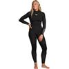 Roxy 2026 Donna Prologue+ 5/4mm Back Zip Muta 26BW213517 - Black