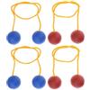 FGDTREE 4 pz scale lancio palla di ricambio duro golf allenamento palla all'aperto rossore e scale blu per bambini adulti famiglia gioco all'aperto