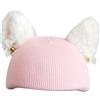 idqwsswt Elegante copricasco da con graziose,Orecchio di peluche rosa