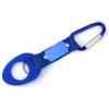 jojofuny 6 Pezzi Water Bottle Carrier Clip Fibbia per Gancio per Bottiglia d'Acqua in Alluminio, Gomma e Nylon, Portatile e Handsfree per Bottiglia d'Acqua e Soda, Pesca e Colore Casuale