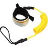 Marchfunny Guinzaglio di sicurezza per tavola da surf per corda elastica tpu 1,6 m | Materiale TPU, rimbalzo rapido, 1,6 m max stretch, recupera rapidamente la tavola, sensazione morbida al tatto