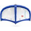 Baoblaze Vela Gonfiabile con Maniglia in Carbonio Ergonomica Vela Gonfiabile Wing Foil Leggera per Appassionati di Sport Acquatici, Surfisti, 5.5 Metri Quadrati