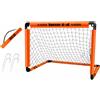 rockible Porta da Calcio Ganci Smontabile | Rapido Montaggio, Porta da Calcio per Bambini, Compatta, Casa, Famiglie