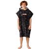 RIP CURL 2026 Bambino Sedute Hooded Asciugamano 00DBTO - Washed Black