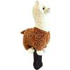 Baoblaze Coprimazza da Golf a Forma di Alpaca | Tessuto Felpato Morbido, Anti Graffio, Copritesta da Golf in Peluche