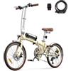 Maxtron Bicicletta elettrica pieghevole, pneumatici da 20 × 1,35, motore da 250 W, batteria da 36 V 5,2 Ah, portata 70 km, cambio Shimano a 7 marce, bicicletta da città leggera per pendolari e uso