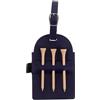 GATHINESS Porta Tee da Golf in Pu con 3 Supporti e Fascia Regolabile