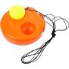 IMUSINICE Dispositivo Arancione Base in Plastica per Tennis di Allenamento Sicuro, Migliora i Riflessi, per Allenamento Personale e Sport All'aperto