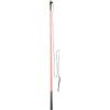 AMKA, Frusta con corda, da allenamento, 120 cm, frusta da equitazione, frusta da addestramento, frusta da lavoro, per giochi di Parelli