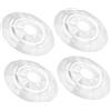 Toyvian 4 Pezzi Protezione Raggi Bici in Plastica 164mm per Ruota Libera