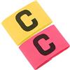 BSTiltion C Word - Fascia da braccio elastica da calcio, 10 pezzi, in ottone, regolabile, in nylon, 33 cm, colore: rosa