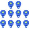 Angoily 10 Pezzi Tappo Bersaglio per Allenamento Fionda, Riutilizzabile Blu | Abs e Silicone, Stile Simpatico e Grazioso, Uso per Esercizio Fionda, Migliora L'abilità