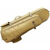 Baoblaze Zaino da Pesca Borsa Porta Canna Attrezzatura Esche Scatole Filo PVC E Oxford Separazione Bagnato Asciutto Facile Trasporto Adatto per Uscite in Riva, Khaki, 1M