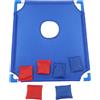 BSTiltion Set portatile per cornhole leggero e resistente, per bambini e adulti, 13 parti in plastica, per campeggio e spiaggia