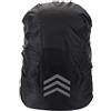 LSHIJI Coprizaino Impermeabile Zaino Riflettente for Esterni Copertura Antipioggia Ciclismo Escursionismo Arrampicata Borsa Impermeabile Zaino 18-45L