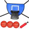 idqwsswt Mini Trampolino da Basket per Bambini all'aperto. Gioco