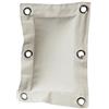 IMUSINICE Sacchetto da Boxe da Muro Vuoto Portatile in Canvas Bianco