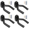Mifz 4 pacchi Rack per Pistola Verticale, Appendiabiti a Muro per Pistola, Porta Fucile, Gancio Display Softair Pistola Titolare Mazza da Baseball