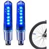Kenazkas Luce dello stelo della valvola della bici che rileva le vibrazioni