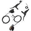 Generic Kit Freno a Disco Idraulico a 4 pistoncini Nutt Solo for VSETT 10+ 10 Plus for Set Freno a Olio for VSETT10 Scooter Elettrico EH-M218