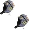 TOPBATHY 2 Pezzi Copricapo da Rugby Adulto in Schiuma Eva, Regolabile,