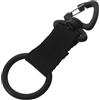 FOMIYES Fermo per Polpo da Immersione con Anello in Silicone Nero | Clip per Boccaglio, Organizzazione Dell'attrezzatura Subacquea, Accessorio per Immersione in Mare Profondo