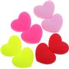 DOITOOL 6pcs Cuore A Forma Di Silicone Racchetta Da Tennis Dampener Per