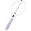 Cryfokt Racchetta da Allenamento per Tennis, Attrezzo con Rimbalzo | Racchetta da Pratica Indoor in PP, Silicone e Acciaio, con Pallina Mobile e Contatore LED