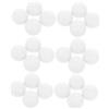 SECFOU 100 Pezzi Palline da Ping Pong Senza Scritte 40mm Colore Bianco in Pp Superficie Opaca, Senza Cuciture, per Giochi Educativi e attività Scolastiche