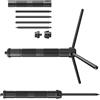 Bnojjellol Tipo Leghe di Alluminio Picchi di Terra Treppiedi con Pad Antiscivolo Supporto Luce Accessori Trasmissione in diretta Supporto Luce Esterna con Base Antiscivolo