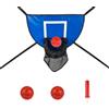 Tabanzhe Set di 5 canestri da basket per trampolino, 3 mini palline e pompa