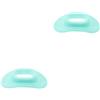 Cabilock 2 Pezzi Boccaglio in Silicone per Erogatore Immersioni, Protezione | Immersioni e Attività Subacquee, Confortevole e Facile da Pulire, Verde Chiaro, per Professionisti