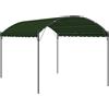 Generic Gazebo 4 x 3 x 2,6 m, verde, poliestere e acciaio