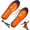 Generic Solette riscaldate per stivali, elettriche, leggere, alimentate tramite USB