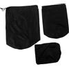 Mobestech 3 Pezzi Sacchetto Compressione per Piumino Coulisse Nero in Nylon