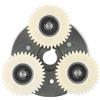 Generisch Motore mozzo ruota elettrica, ingranaggio planetario, 36 denti, motore a mozzo della ruota, ingranaggio planetario con cuscinetto, compatibile con motore Bafang (13,5 x 47 mm)