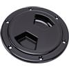 OPPWONG Copertura Oblò Barca, Rotonda 143mm Antiscivolo per Ponte (Black)