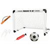 Gralara Porta da Calcio Ganci Salvaspazio | Rapido Montaggio, Porta da Calcio per Bambini, Compatta, Attrezzatura Sportiva, Giardino