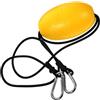 Kichvoe Boa Galleggiante per Ancora Barca in Nylon e Schiuma Gialla | Compatta e Leggera, Mantiene gli Accessori a Galla e Riduce la Perdita, per Kayak e Ormeggio