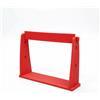 Generic Allenamento Ostacolo Regolabile Attrezzatura Ostacoli Agilità Coordinazione Velocità Cornice Liscia Schiuma Antiurto Adatta per Atleti Principianti, Rosso
