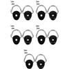 Cabilock 10 Pezzi Ancoraggio per Kayak d Rotondo e Vite, Kit Nautico | Nylon e Acciaio Inox, per Surfboard e Attrezzature Marine, Design Piatto Moderno, e Campeggio