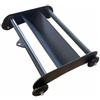 Generic Muscle Training Roller Rullo Addominali Macchina Allenamento Attrezzo Gambe Glutei Telaio Metallo Scuro con Corda di Resistenza E Cinghia Supporto